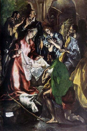 GRECO, El Adoration of the Shepherds